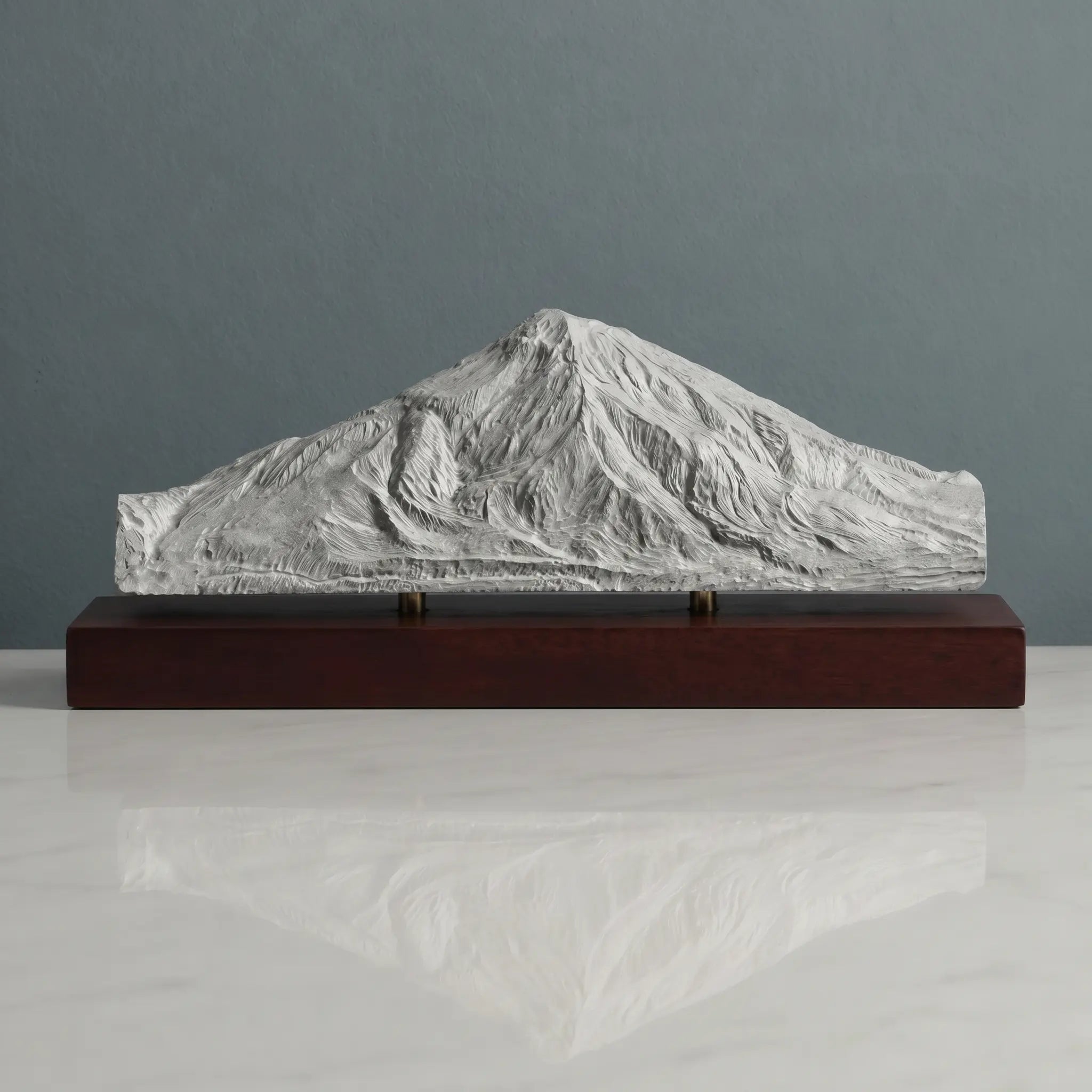 Mount Damavand Sculpture (View from Polur, Iran) Sculpted Peaks