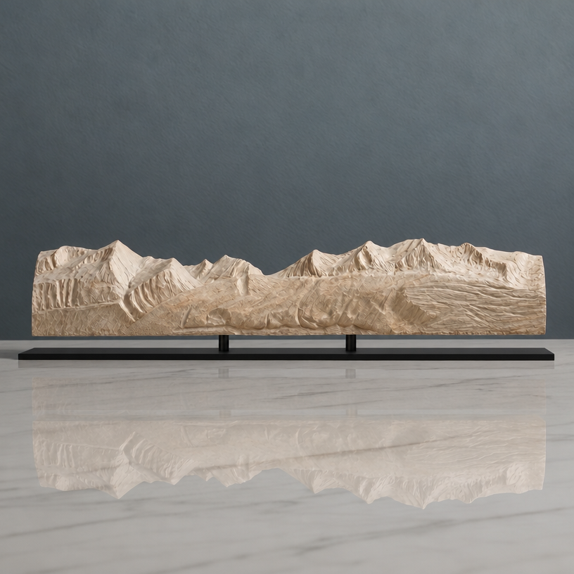 Mount Elbert & Mount Massive Sculpture - Leadville