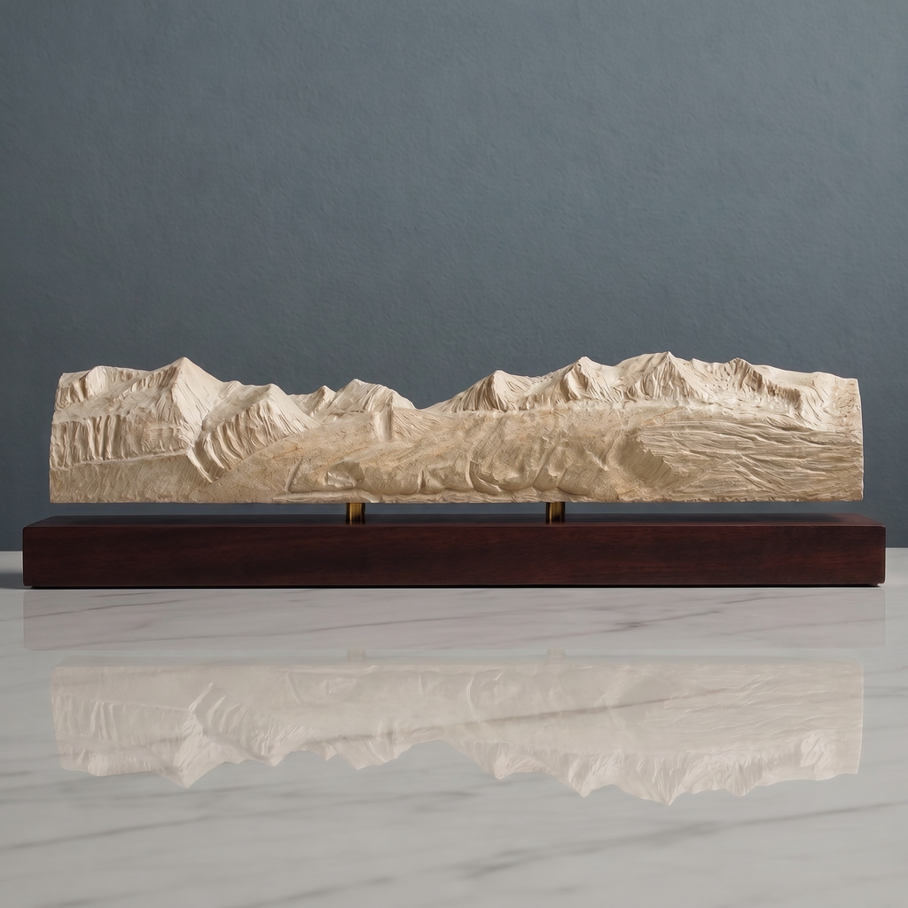 Mount Elbert & Mount Massive Sculpture - Leadville