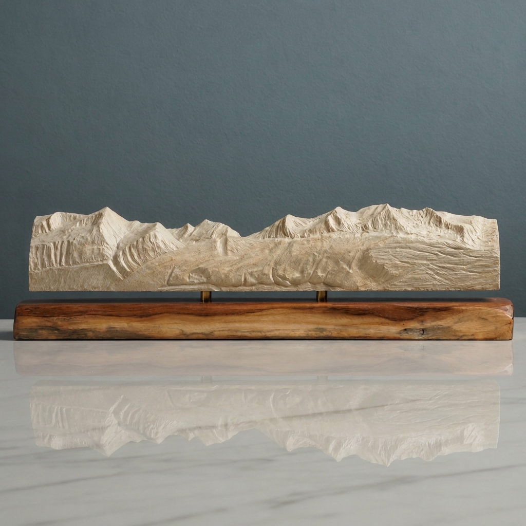 Mount Elbert & Mount Massive Sculpture - Leadville