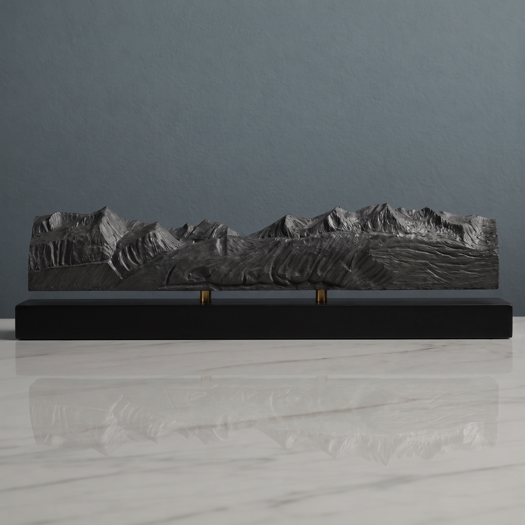 Mount Elbert & Mount Massive Sculpture - Leadville