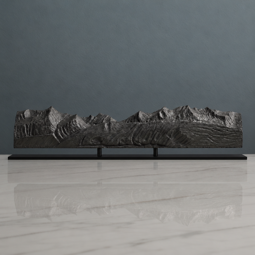 Mount Elbert & Mount Massive Sculpture - Leadville