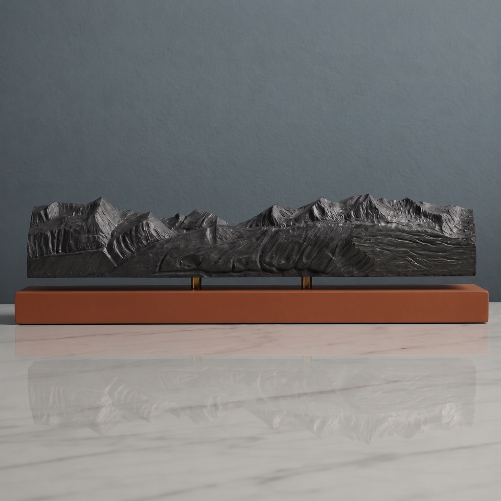 Mount Elbert & Mount Massive Sculpture - Leadville