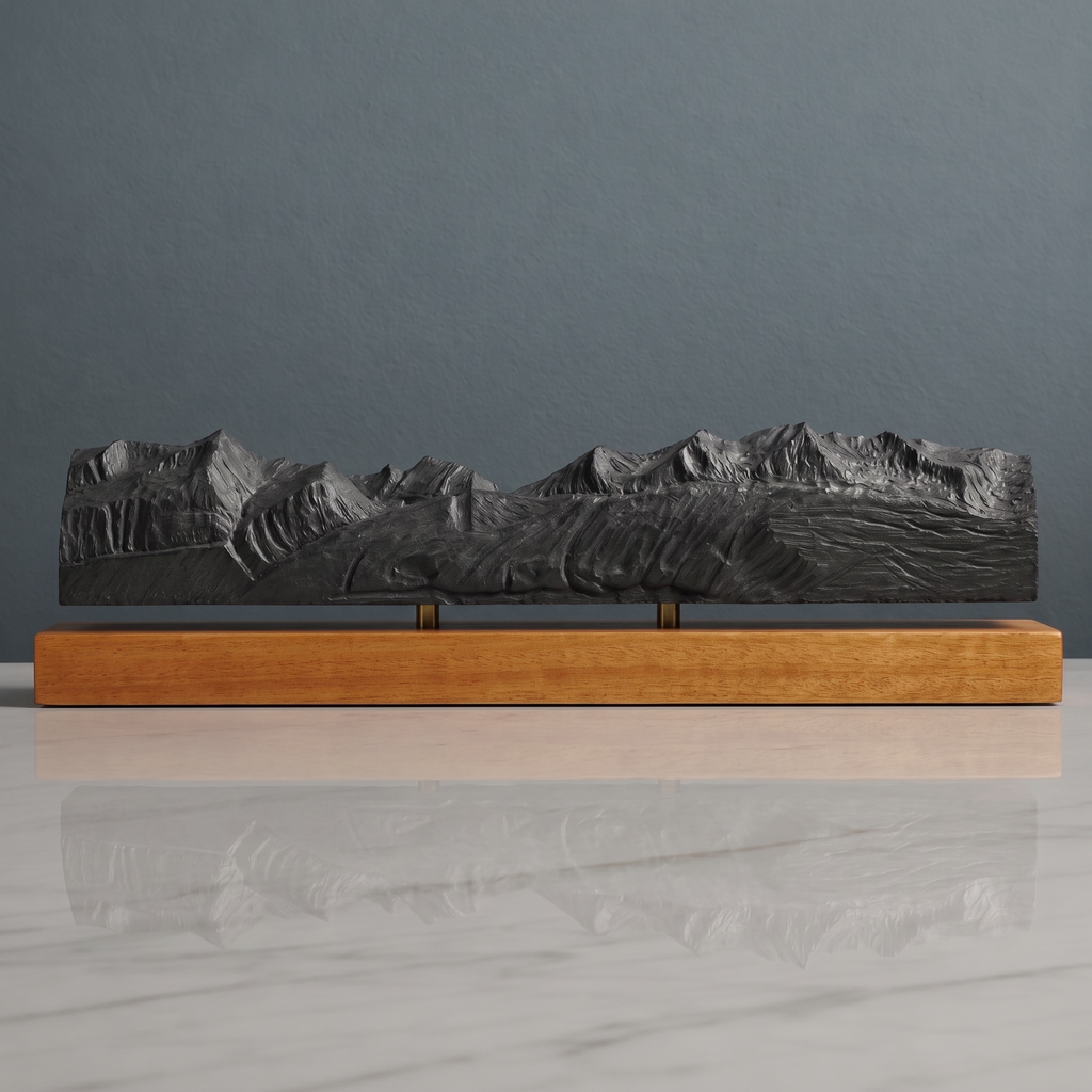 Mount Elbert & Mount Massive Sculpture - Leadville