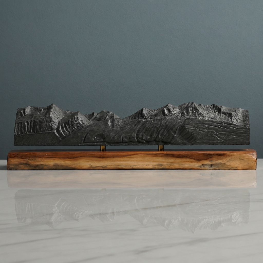 Mount Elbert & Mount Massive Sculpture - Leadville