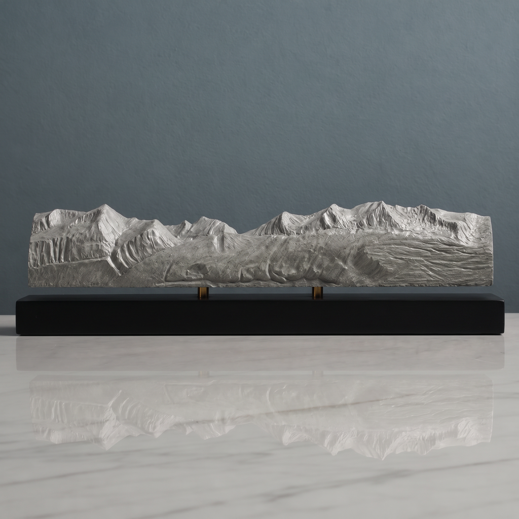 Mount Elbert & Mount Massive Sculpture - Leadville
