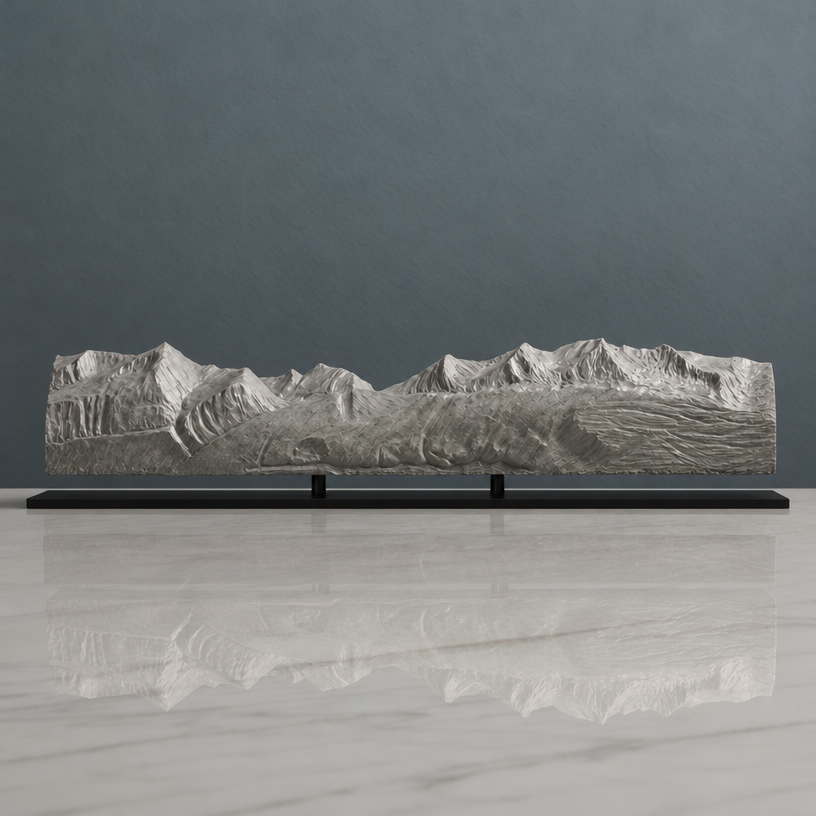 Mount Elbert & Mount Massive Sculpture - Leadville