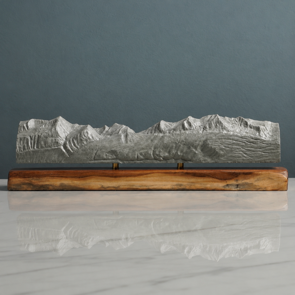 Mount Elbert & Mount Massive Sculpture - Leadville