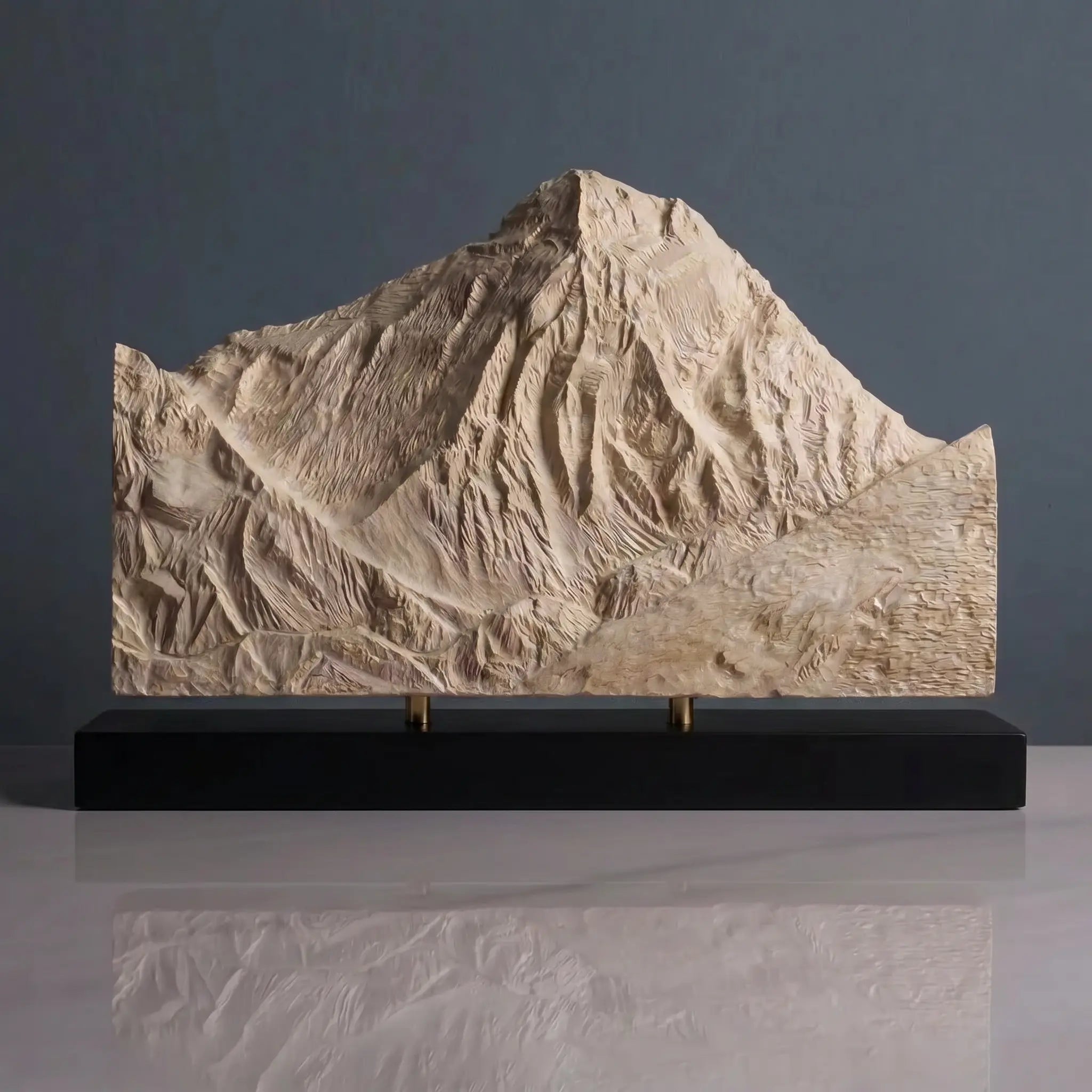 Mount Everest Sculpture (View from Gokyo Valley, Nepal) Sculpted Peaks