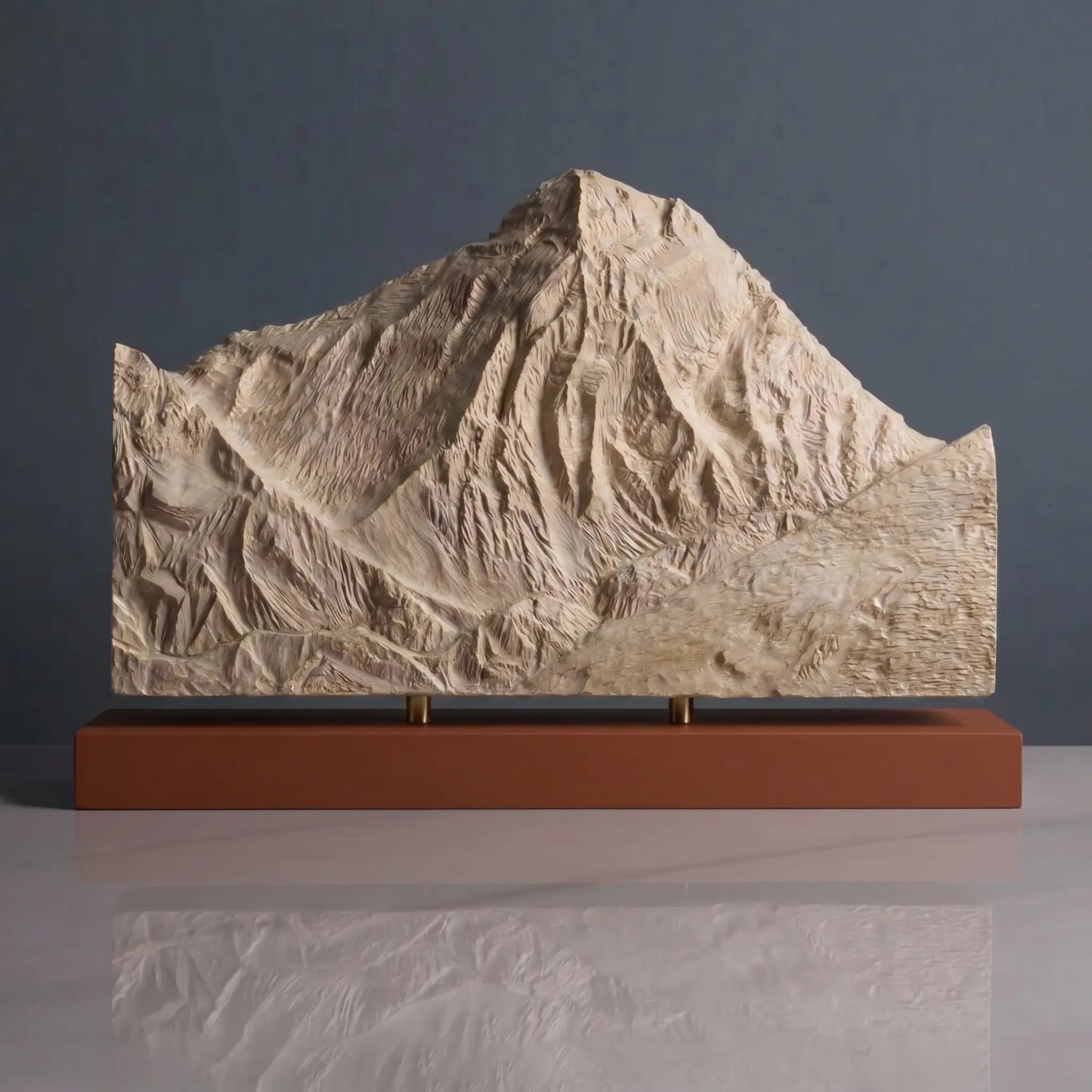 Mount Everest Sculpture (View from Gokyo Valley, Nepal) Sculpted Peaks