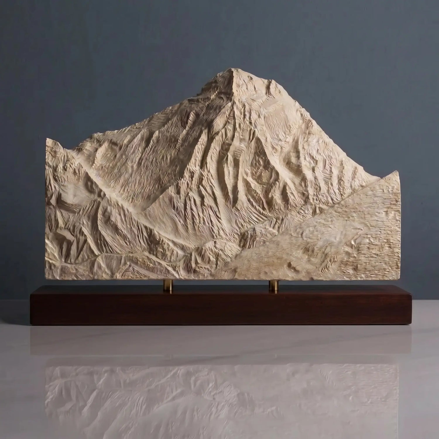 Mount Everest Sculpture (View from Gokyo Valley, Nepal) Sculpted Peaks