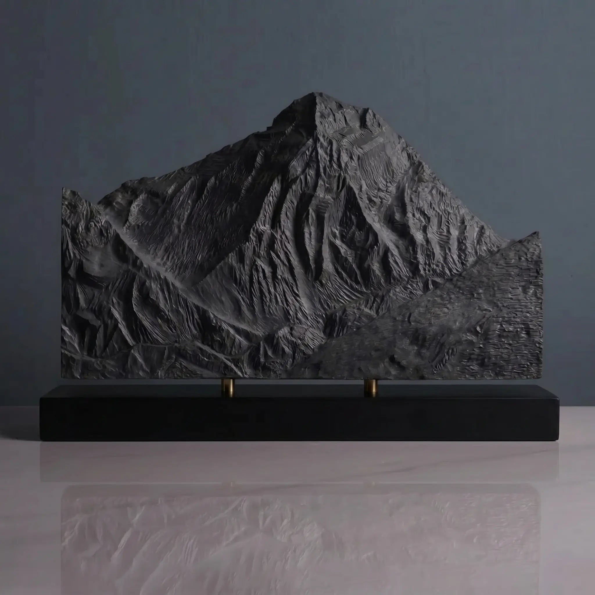 Mount Everest Sculpture (View from Gokyo Valley, Nepal) Sculpted Peaks