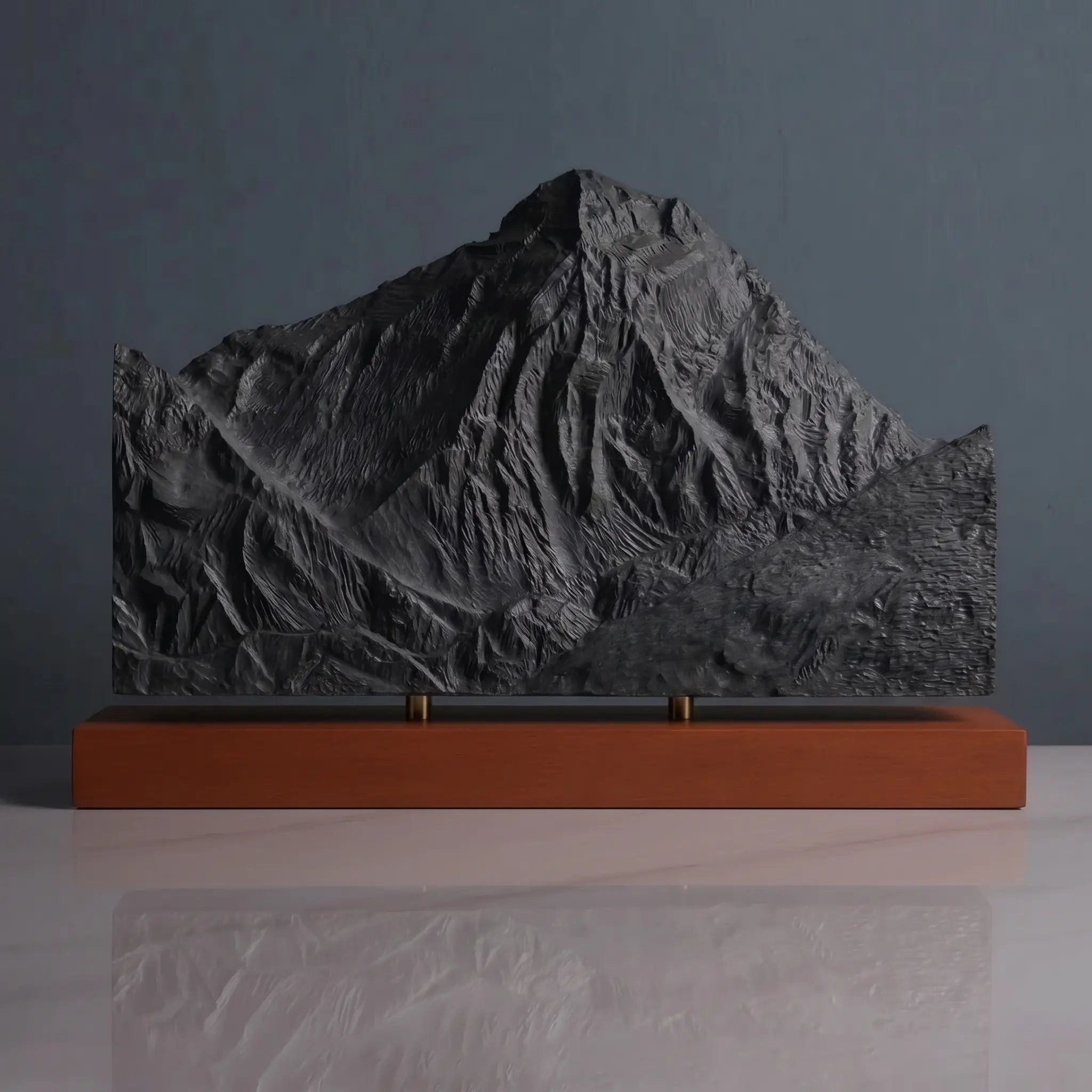Mount Everest Sculpture (View from Gokyo Valley, Nepal) Sculpted Peaks