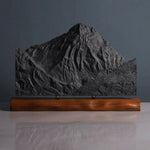 Mount Everest Sculpture (View from Gokyo Valley, Nepal) Sculpted Peaks
