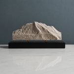 Mount Foraker Sculpture (View from Denali, Alaska) Sculpted Peaks