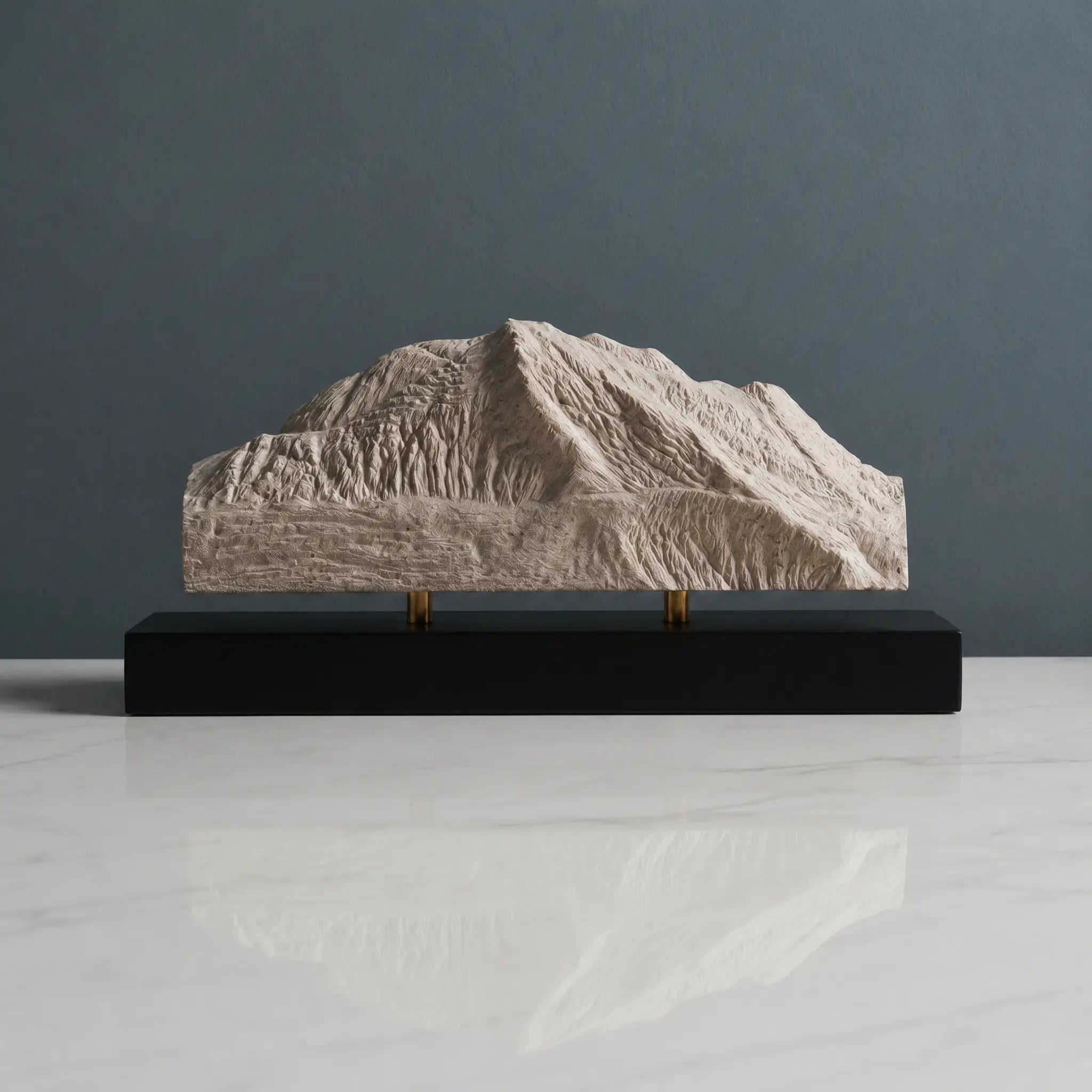 Mount Foraker Sculpture (View from Denali, Alaska) Sculpted Peaks