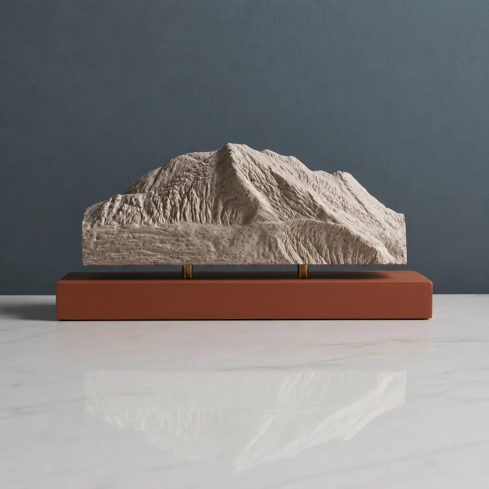 Mount Foraker Sculpture (View from Denali, Alaska) Sculpted Peaks