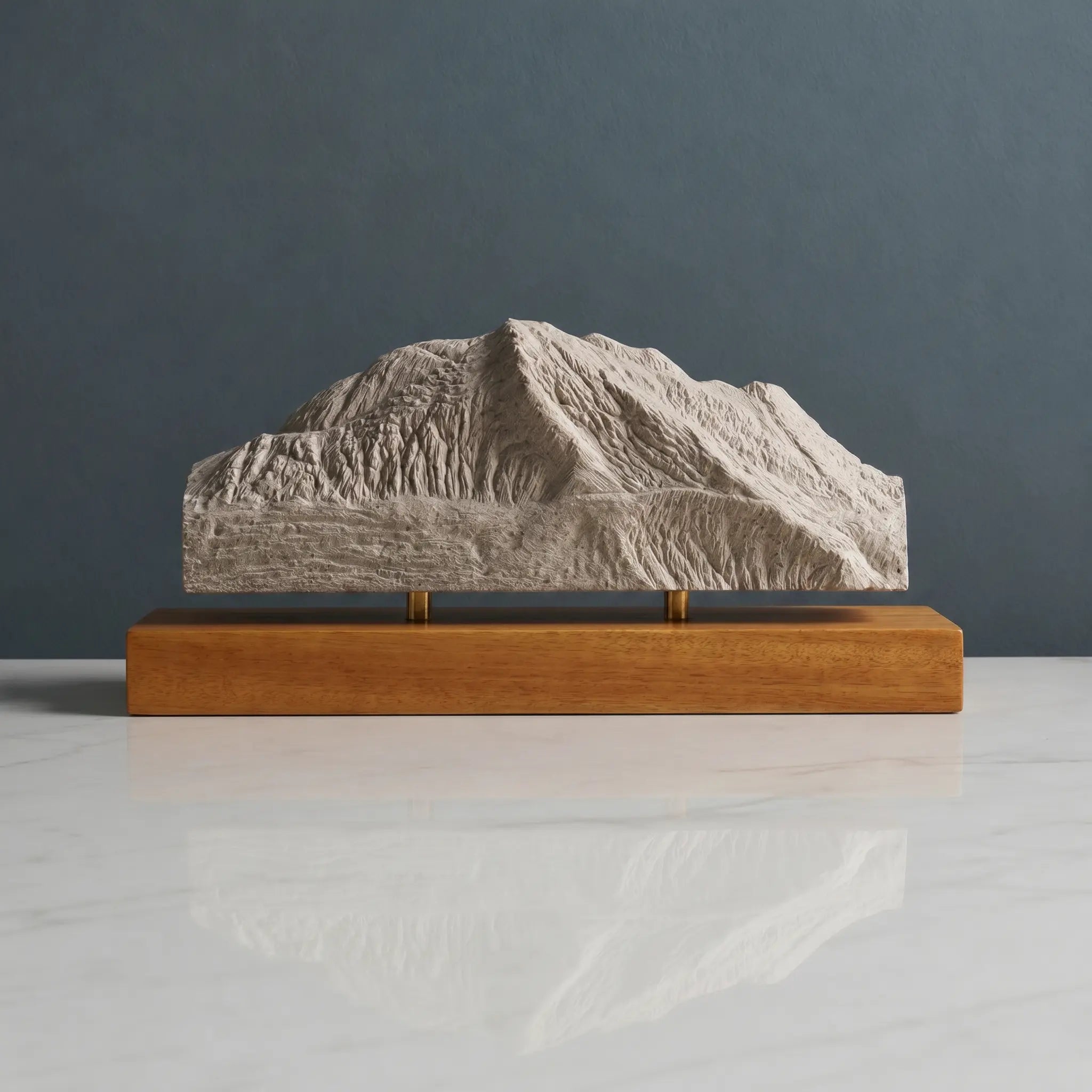 Mount Foraker Sculpture (View from Denali, Alaska) Sculpted Peaks