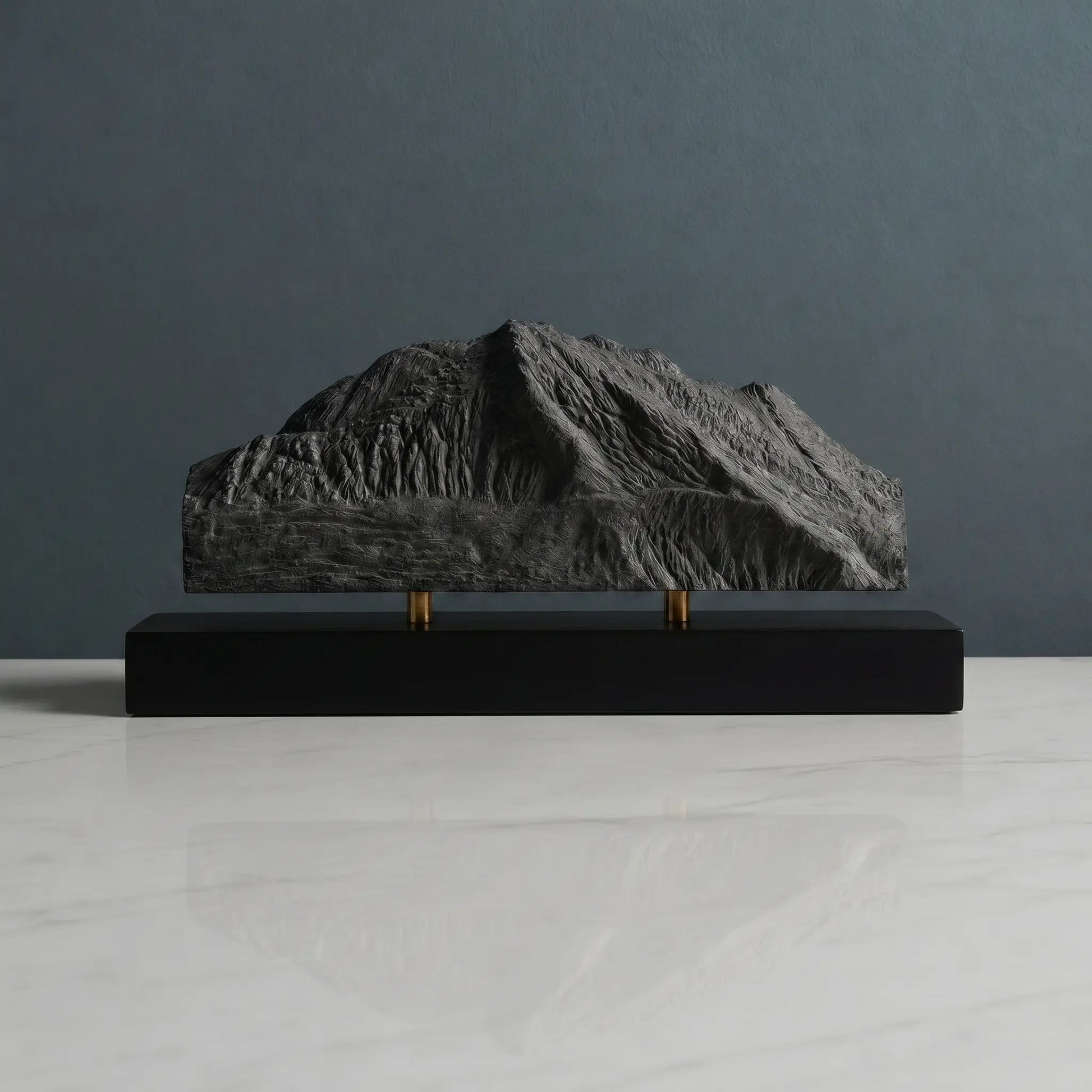 Mount Foraker Sculpture (View from Denali, Alaska) Sculpted Peaks