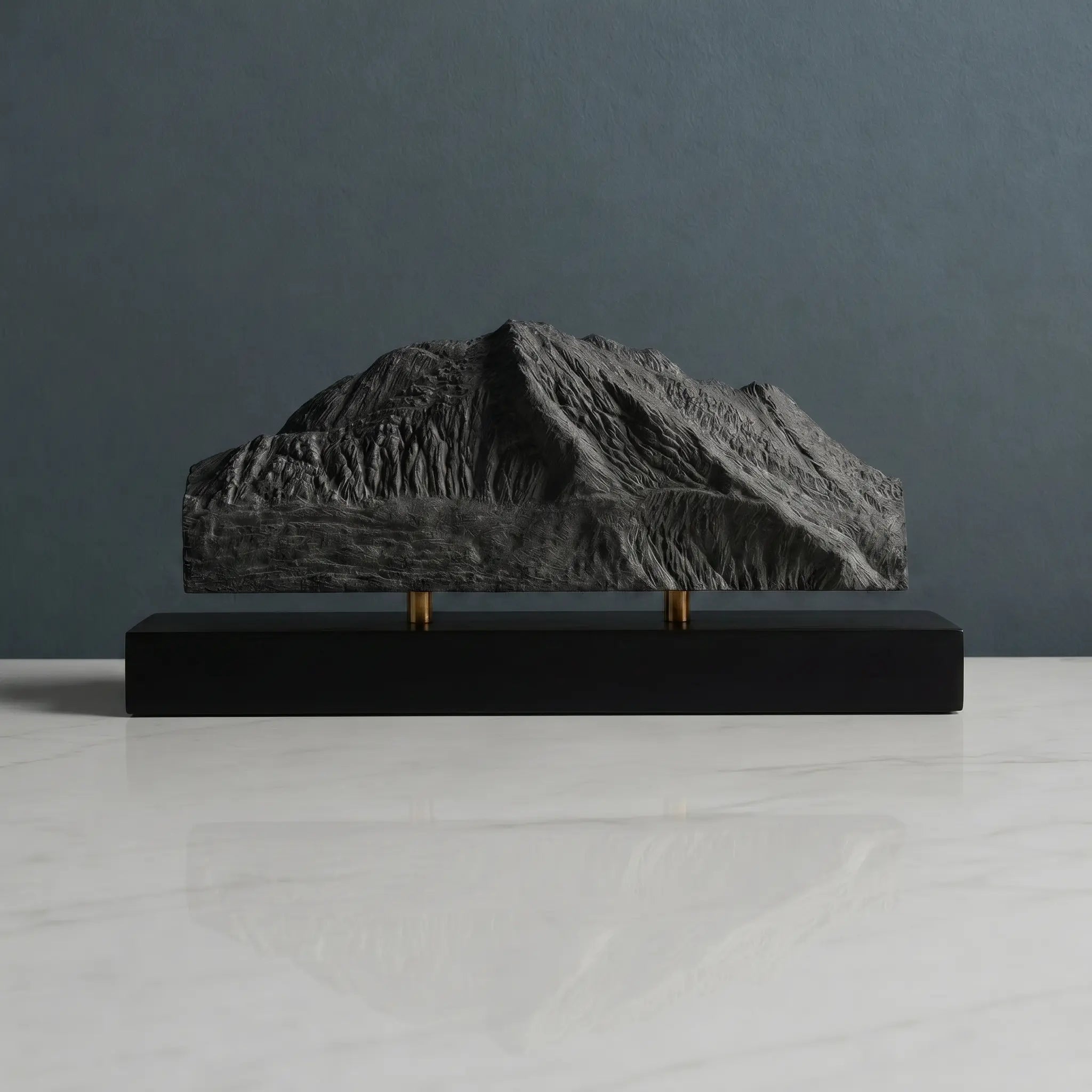 Mount Foraker Sculpture (View from Denali, Alaska) Sculpted Peaks