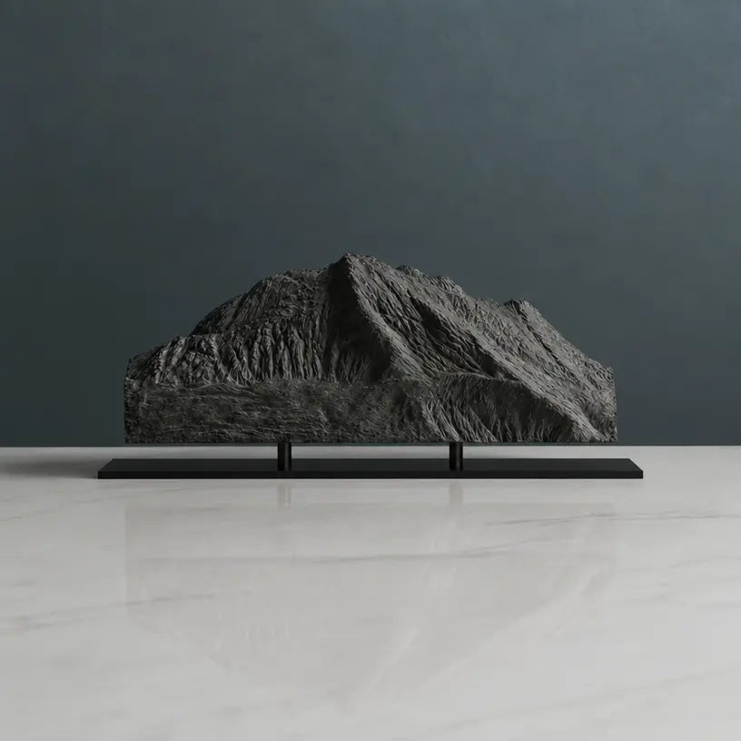 Mount Foraker Sculpture (View from Denali, Alaska) Sculpted Peaks