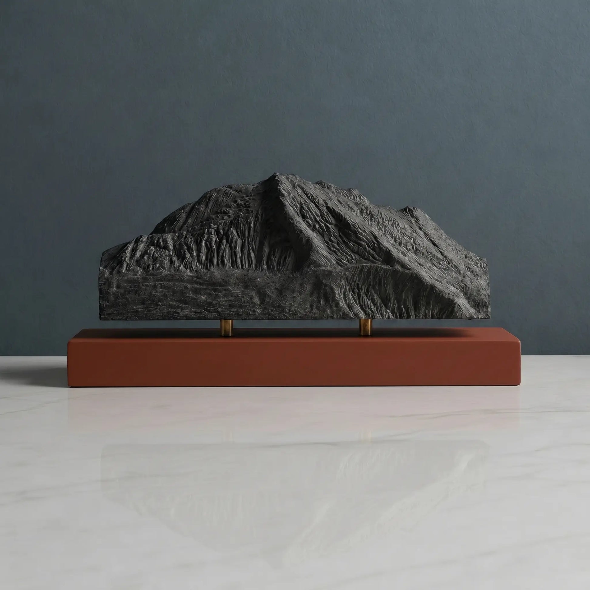 Mount Foraker Sculpture (View from Denali, Alaska) Sculpted Peaks