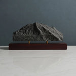 Mount Foraker Sculpture (View from Denali, Alaska) Sculpted Peaks