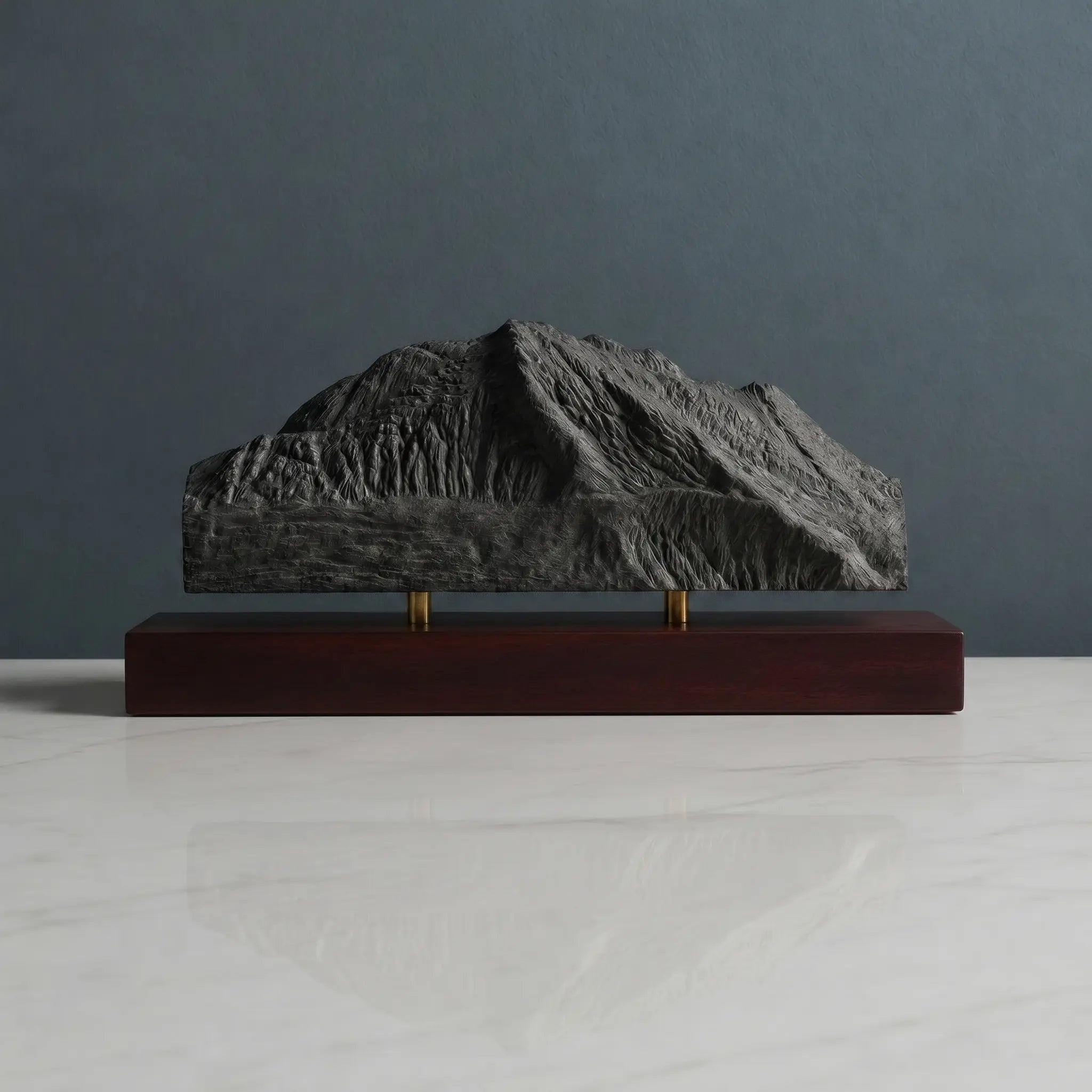 Mount Foraker Sculpture (View from Denali, Alaska) Sculpted Peaks
