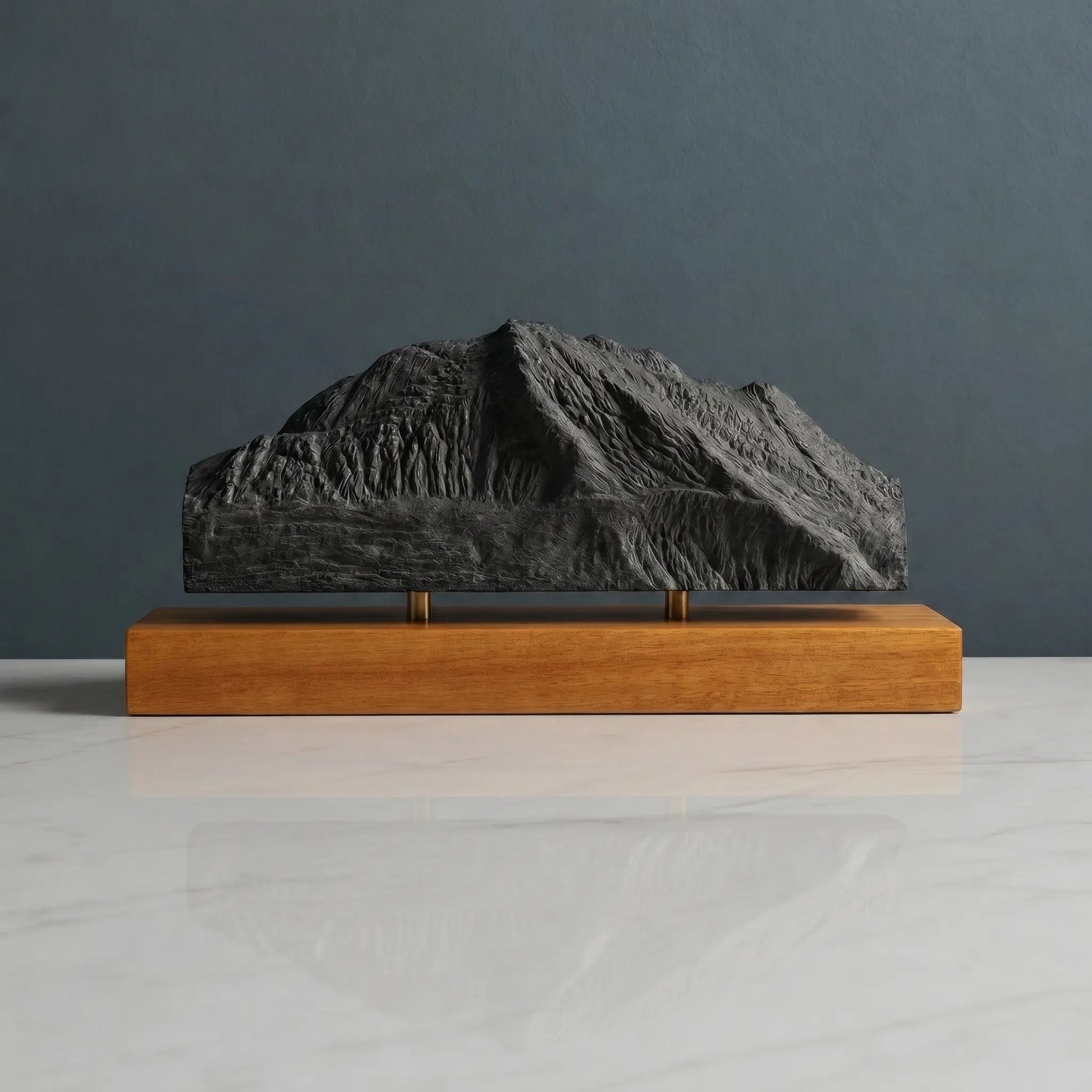 Mount Foraker Sculpture (View from Denali, Alaska) Sculpted Peaks