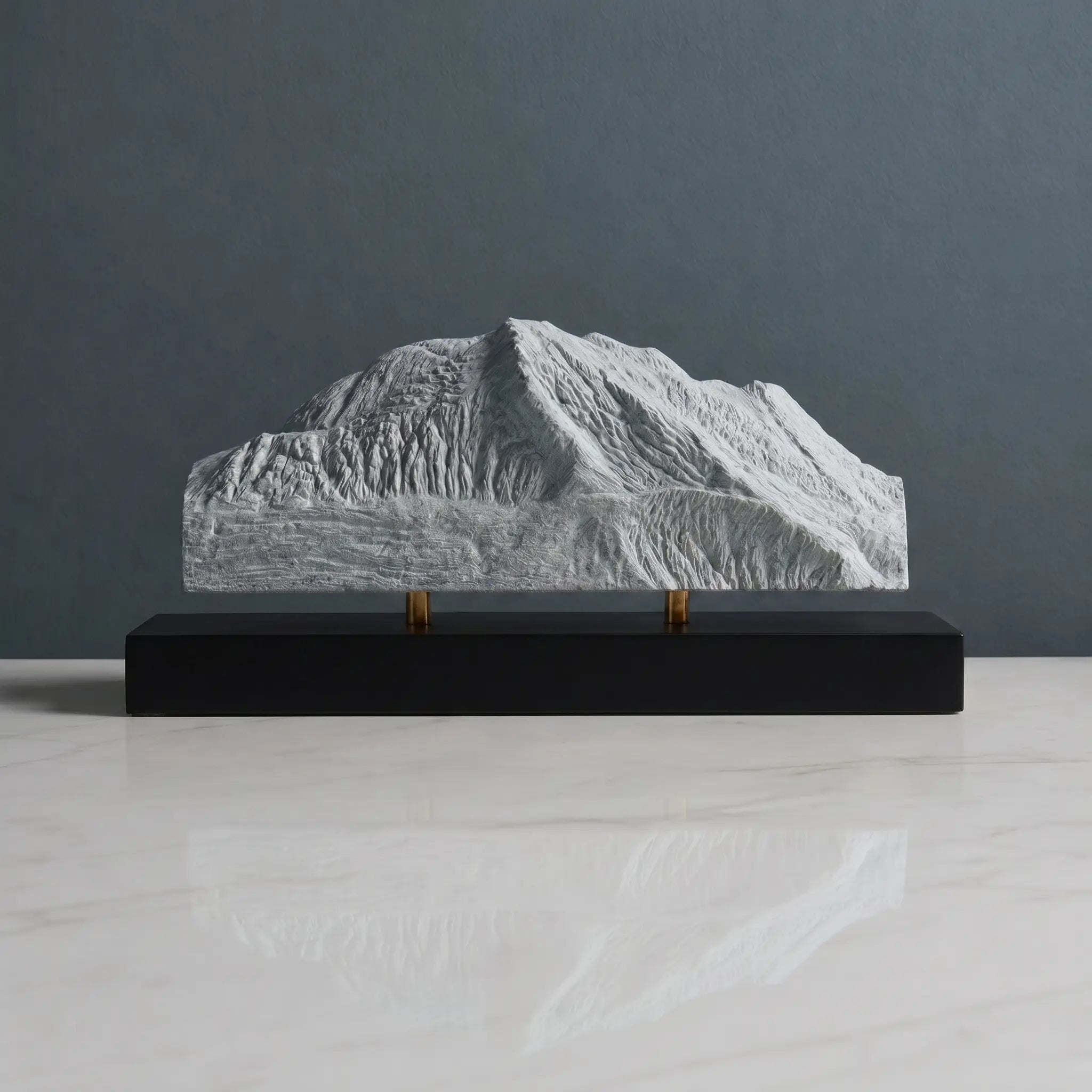 Mount Foraker Sculpture (View from Denali, Alaska) Sculpted Peaks