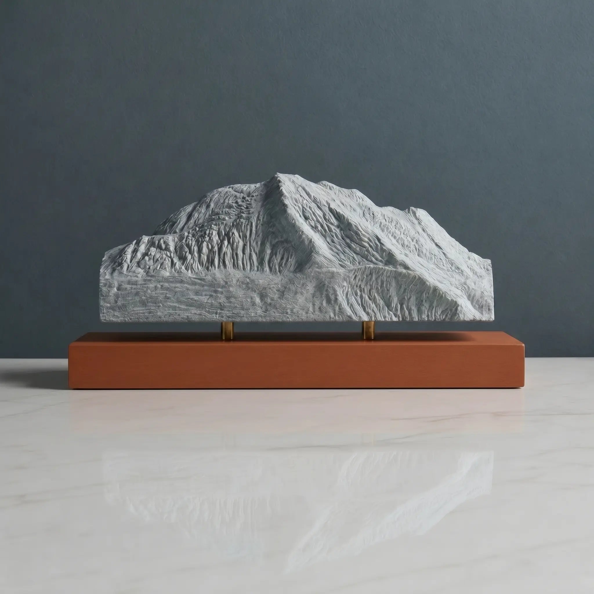 Mount Foraker Sculpture (View from Denali, Alaska) Sculpted Peaks