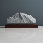 Mount Foraker Sculpture (View from Denali, Alaska) Sculpted Peaks