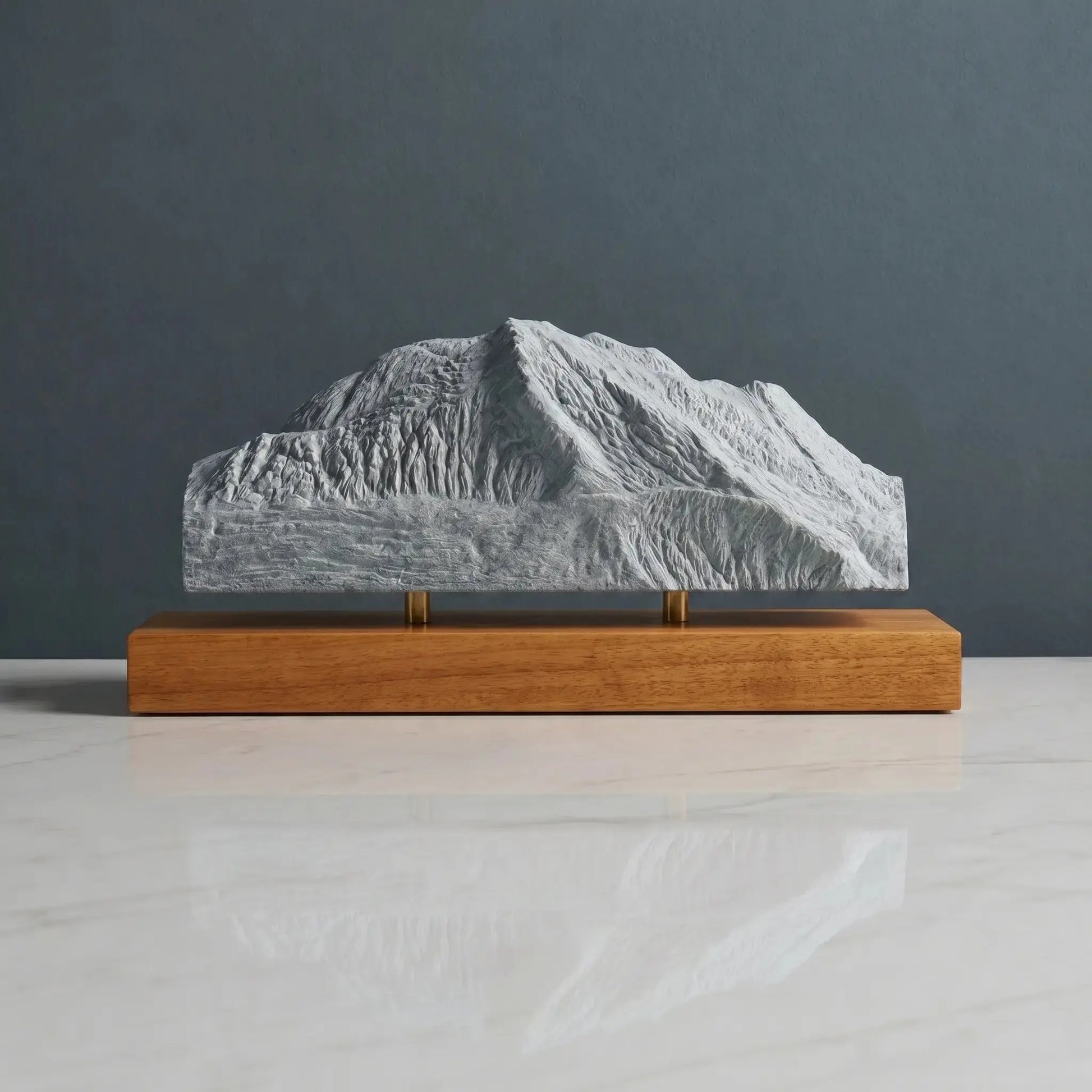 Mount Foraker Sculpture (View from Denali, Alaska) Sculpted Peaks