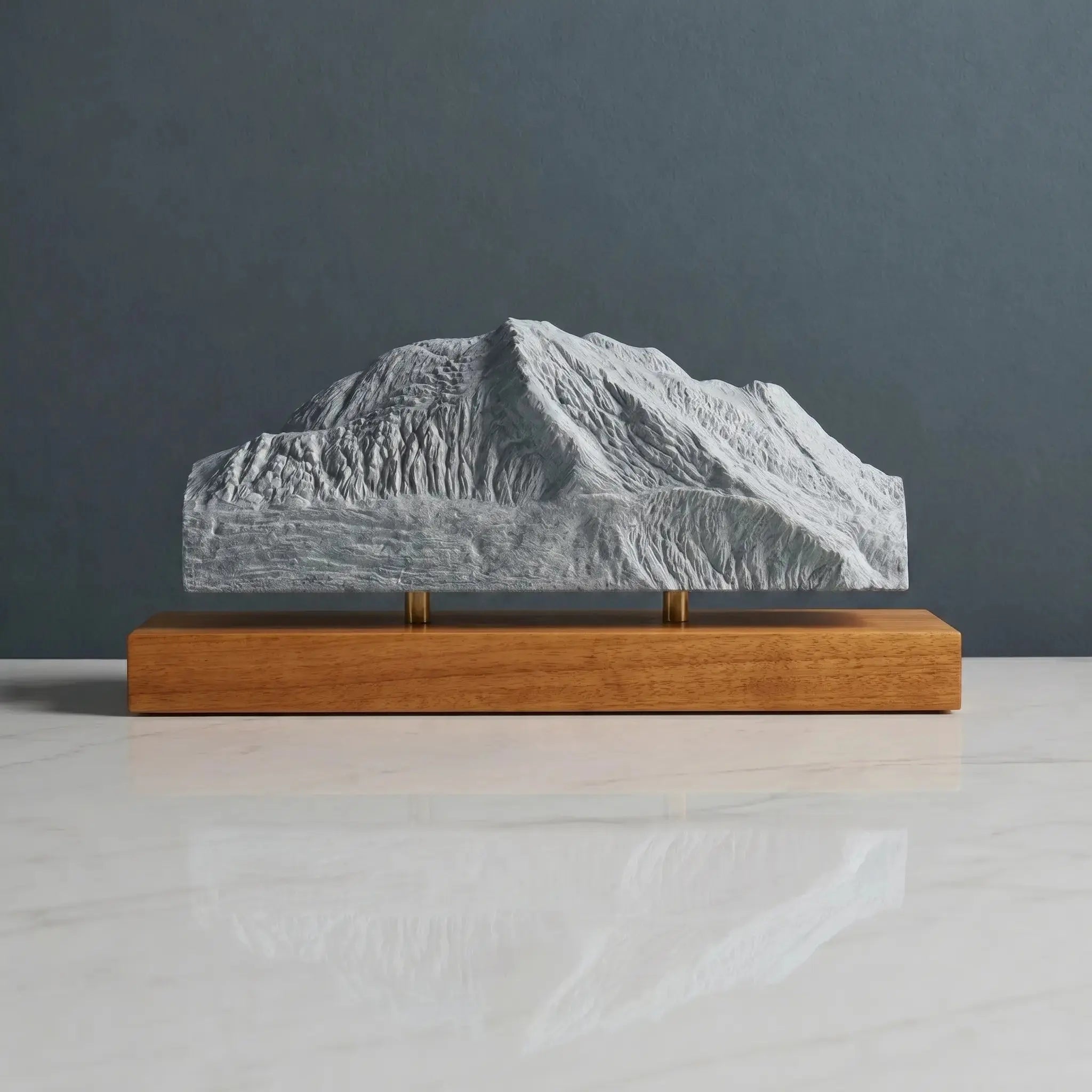Mount Foraker Sculpture (View from Denali, Alaska) Sculpted Peaks