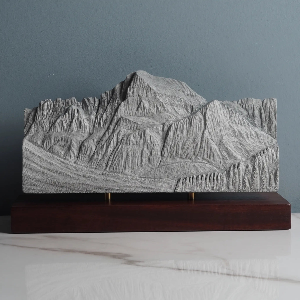 Mount Gould Sculpture - Lake Josephine Sculpted Peaks