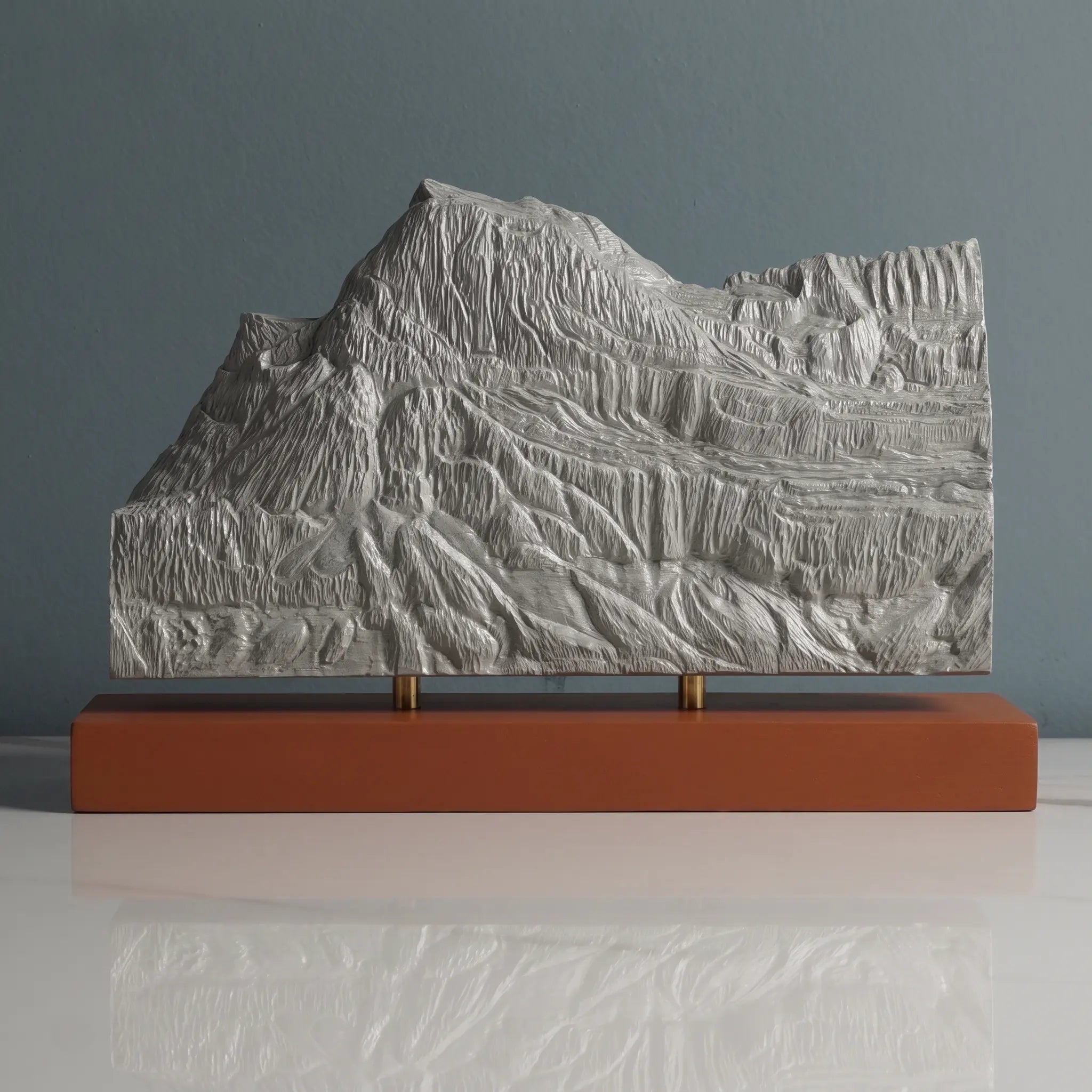 Mount Gould Sculpture (View from Grinnell Lake, Montana) Sculpted Peaks