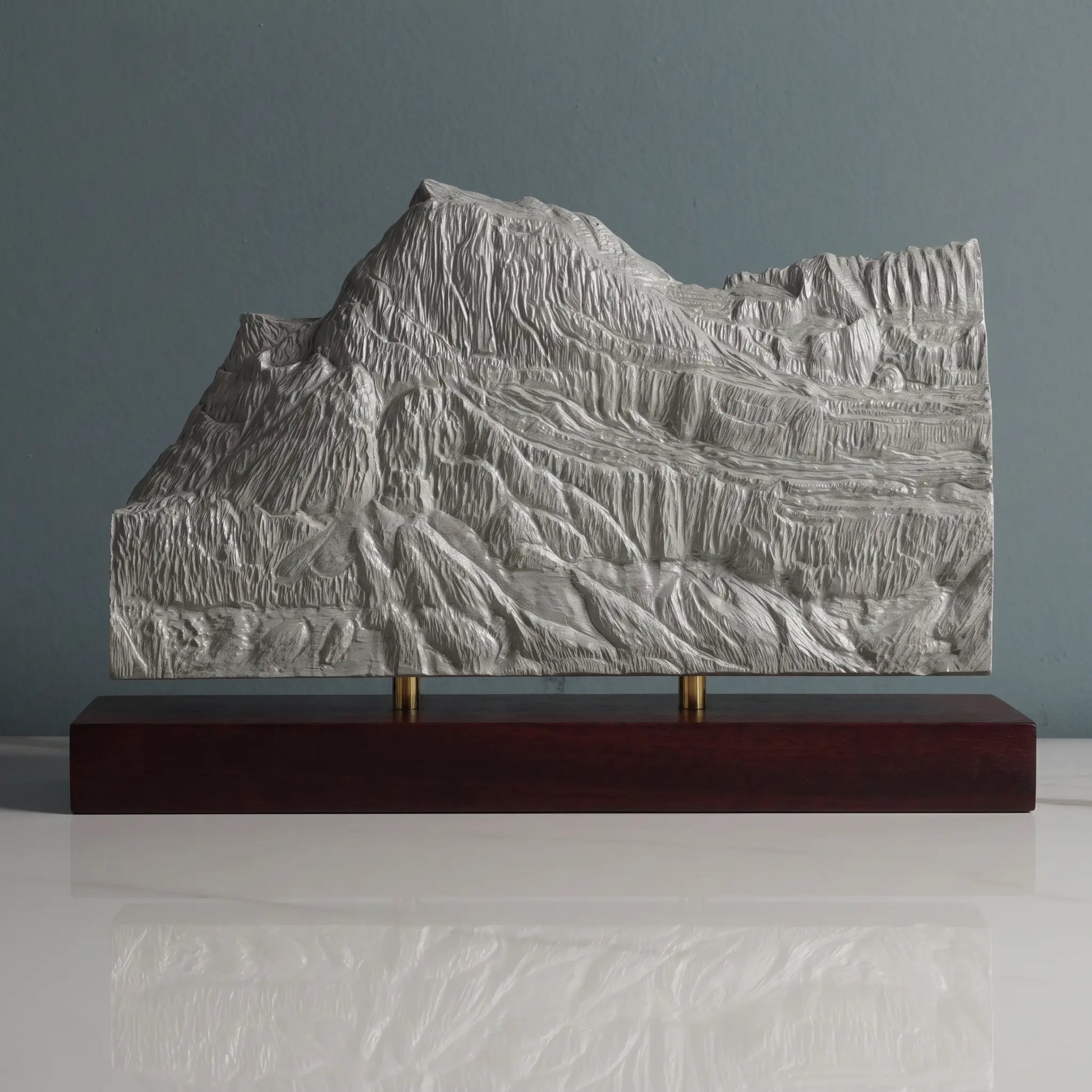 Mount Gould Sculpture (View from Grinnell Lake, Montana) Sculpted Peaks