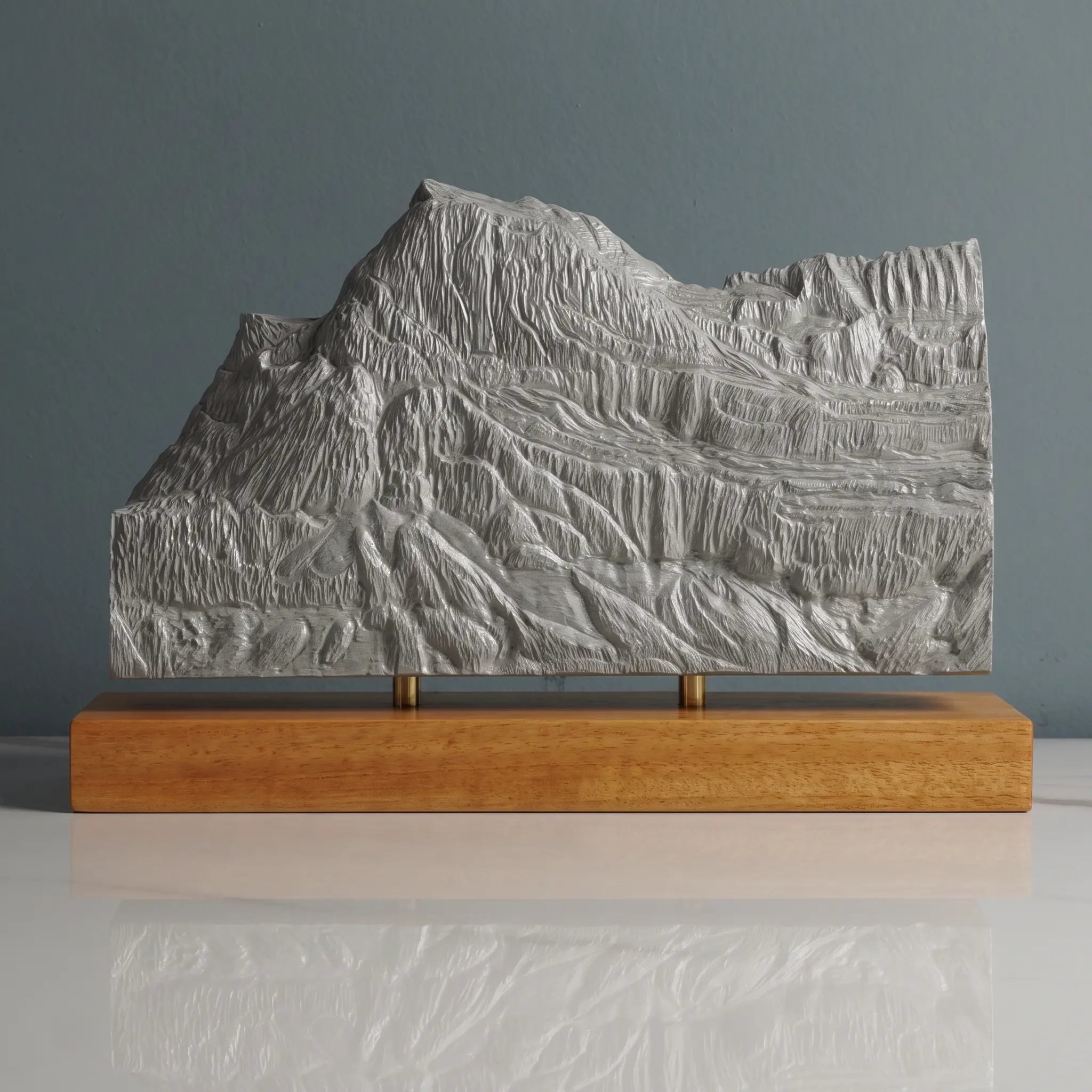 Mount Gould Sculpture (View from Grinnell Lake, Montana) Sculpted Peaks