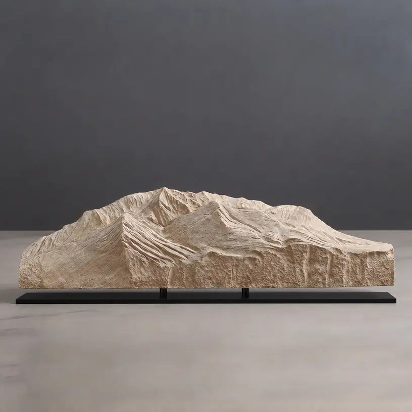 Mount Graham Sculpture (View from Safford, Arizona) Sculpted Peaks