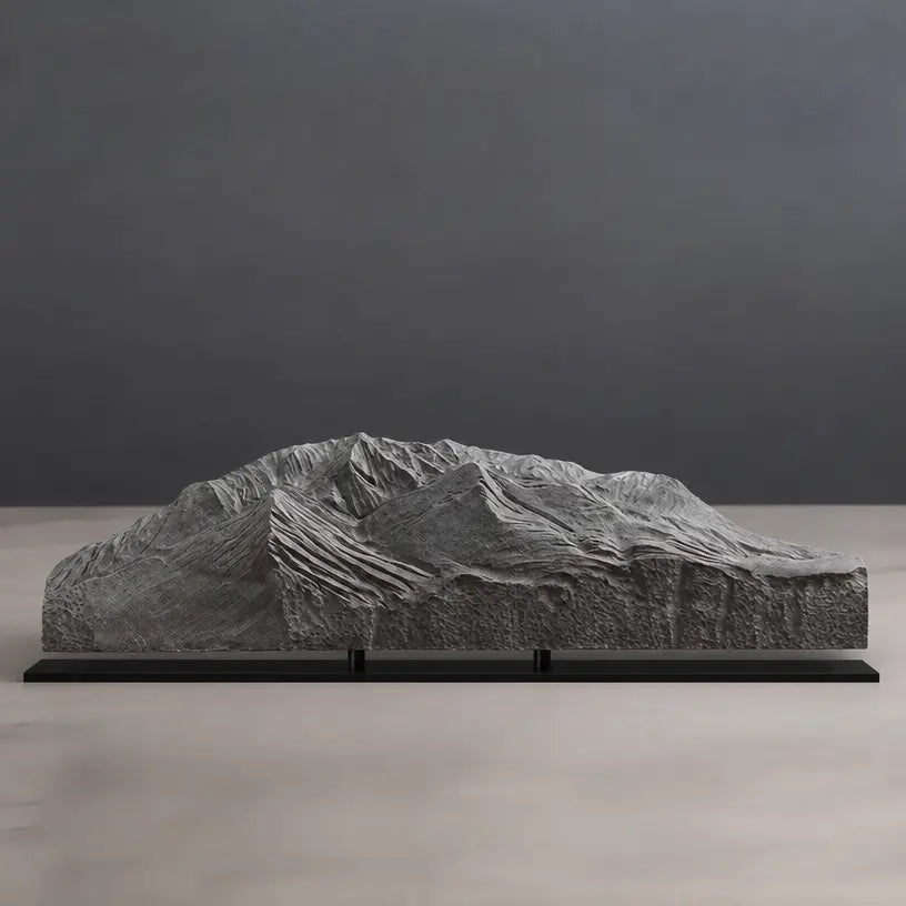 Mount Graham Sculpture (View from Safford, Arizona) Sculpted Peaks