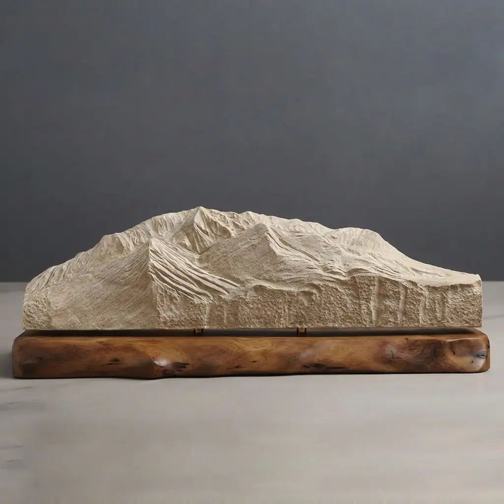 Mount Graham Sculpture (View from Safford, Arizona) Sculpted Peaks