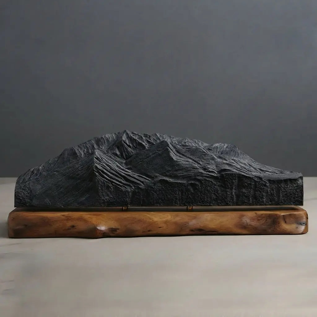 Mount Graham Sculpture (View from Safford, Arizona) Sculpted Peaks
