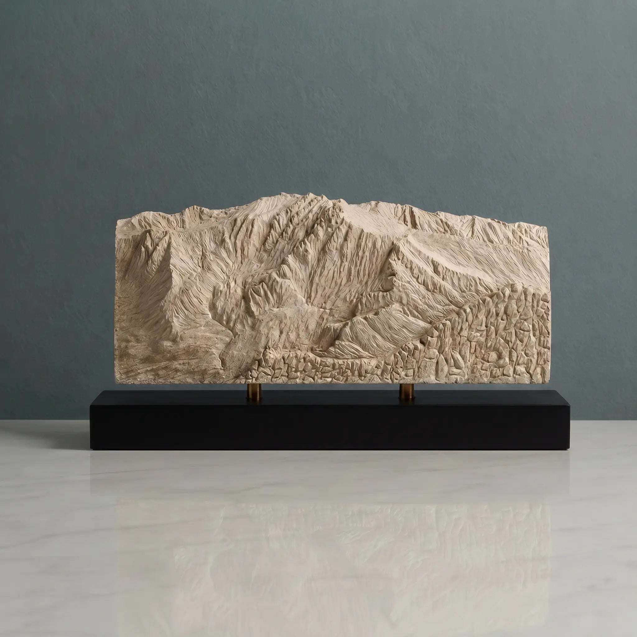 Mount Harvard Sculpture (View from Mount Columbia, Colorado) Sculpted Peaks