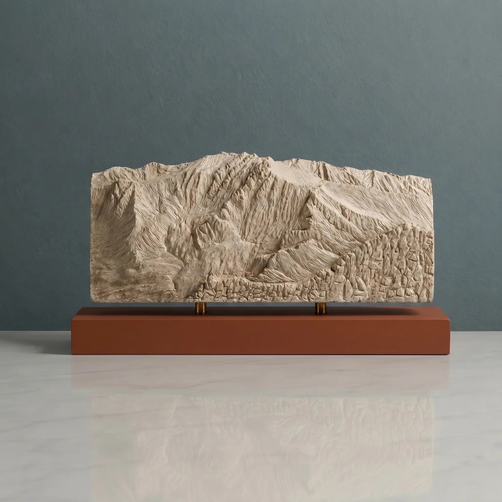 Mount Harvard Sculpture (View from Mount Columbia, Colorado) Sculpted Peaks