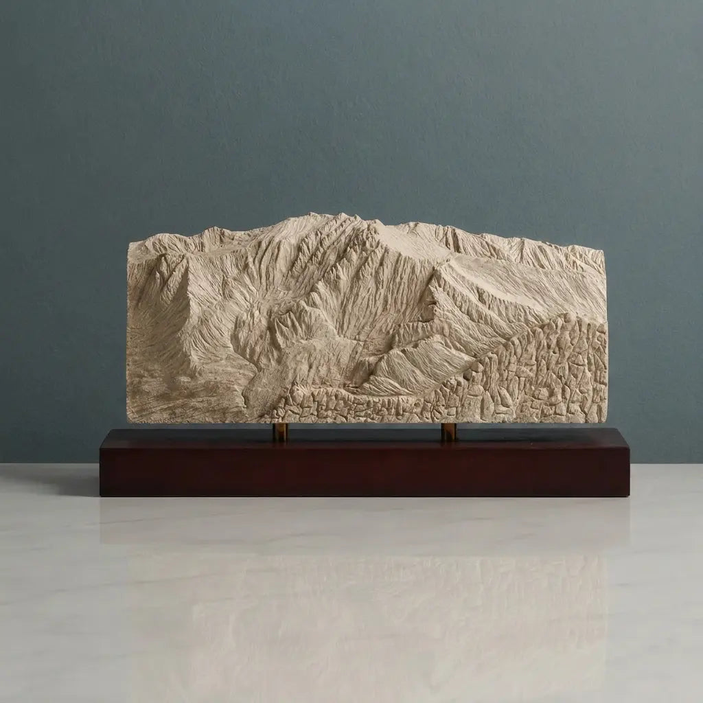 Mount Harvard Sculpture (View from Mount Columbia, Colorado) Sculpted Peaks