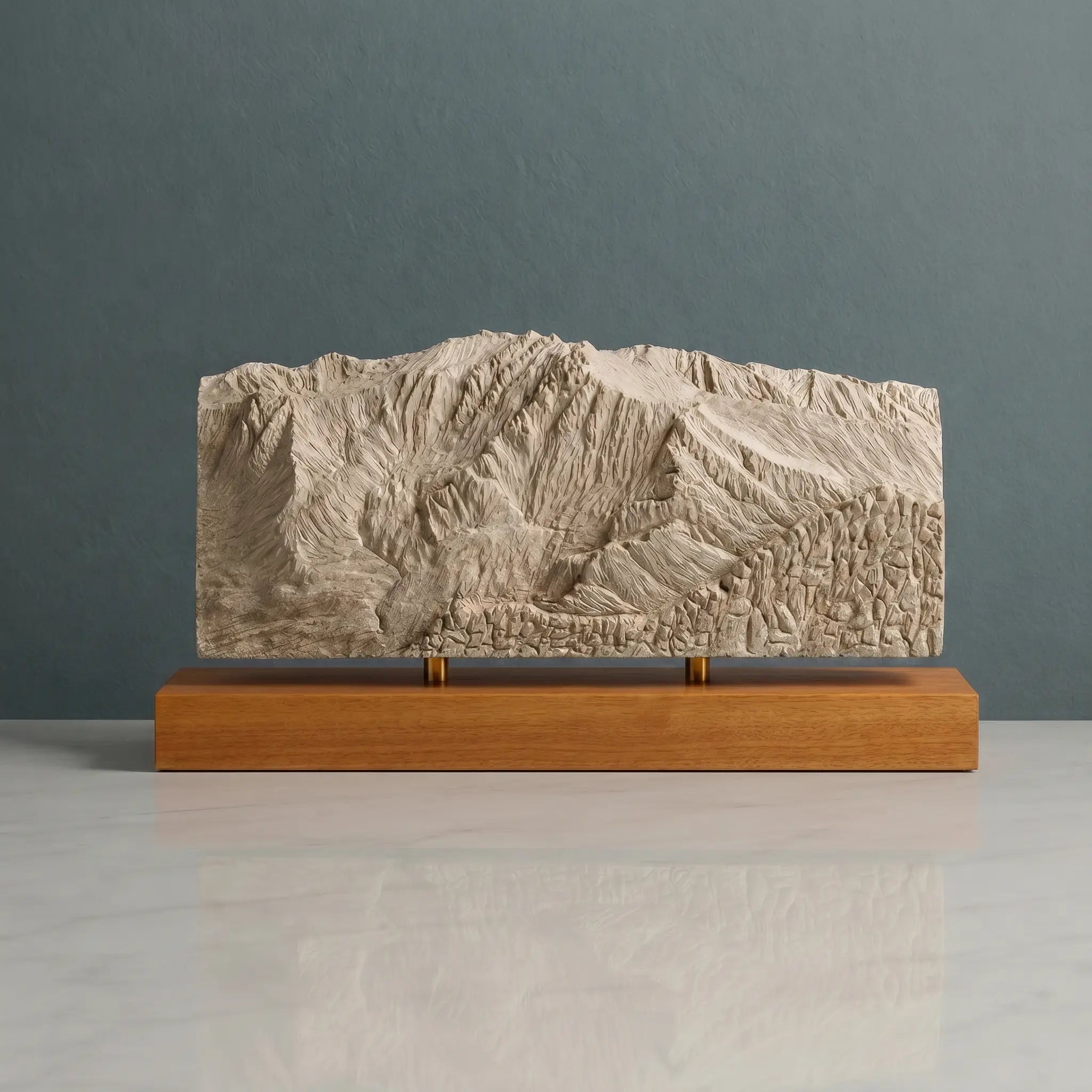 Mount Harvard Sculpture (View from Mount Columbia, Colorado) Sculpted Peaks