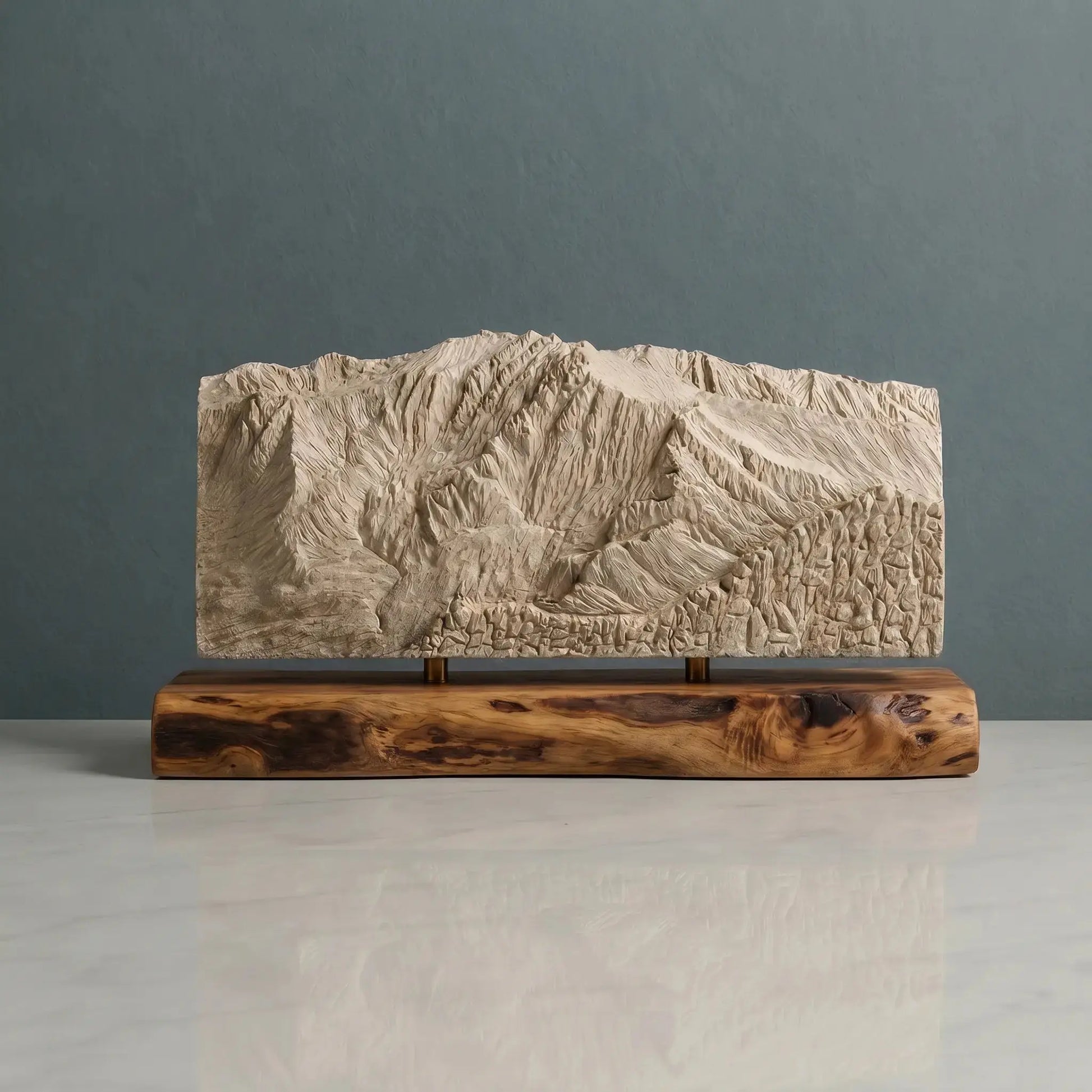 Mount Harvard Sculpture (View from Mount Columbia, Colorado) Sculpted Peaks