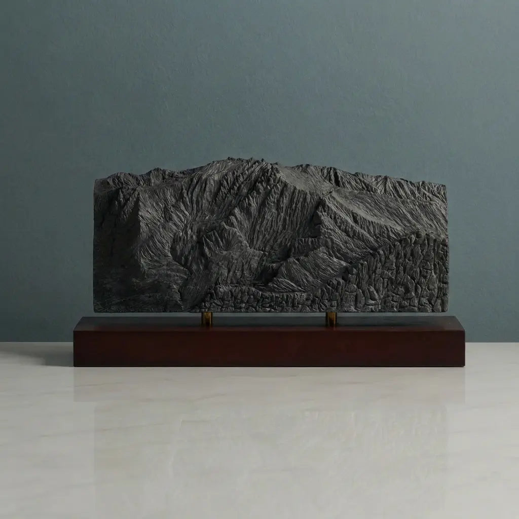 Mount Harvard Sculpture (View from Mount Columbia, Colorado) Sculpted Peaks