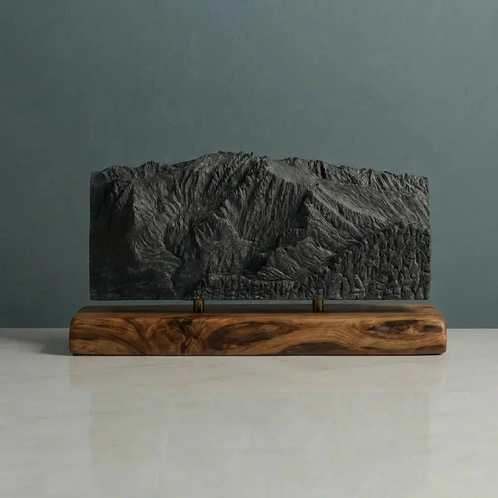 Mount Harvard Sculpture (View from Mount Columbia, Colorado) Sculpted Peaks
