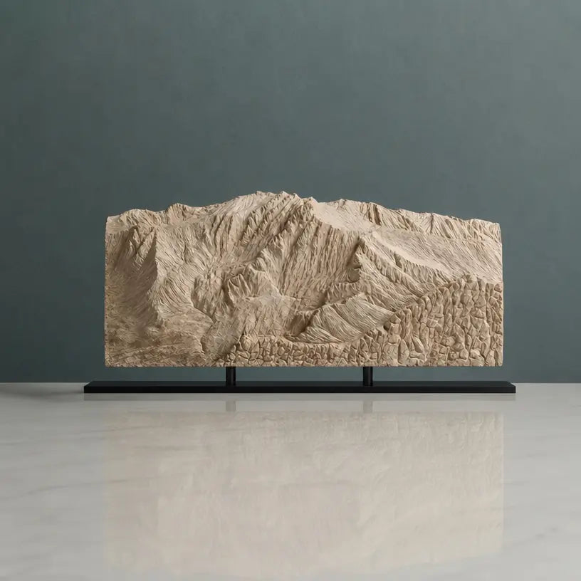 Mount Harvard Sculpture (View from Mount Columbia, Colorado) Sculpted Peaks